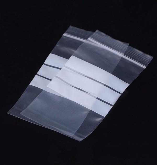 Ziplock bags with WOP
